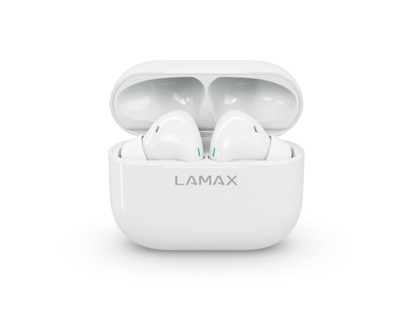 Lamax Clips1, True Wireless Stereo (TWS), Puhelut/Musiikki/Urheilu/Päivittäinen, 20 - 20000 Hz, 43 g, Kuulokkeet, Valkoinen