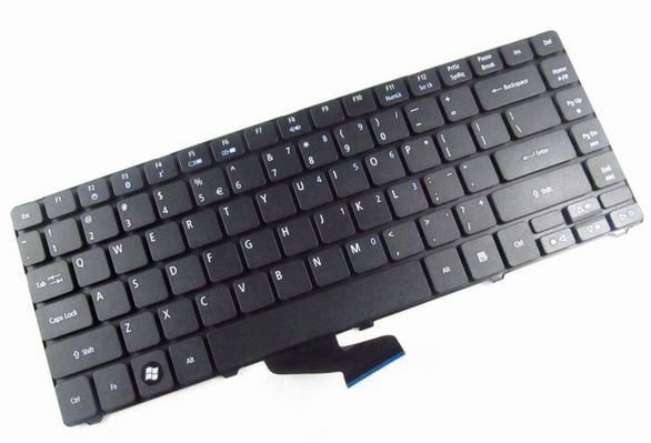 HP Advanced - Erstatningstastatur for bærbar PC - Dansk