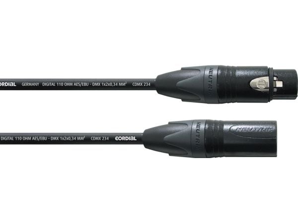 Cordial AES/EBU XLR til XLR-kabel 2 m
