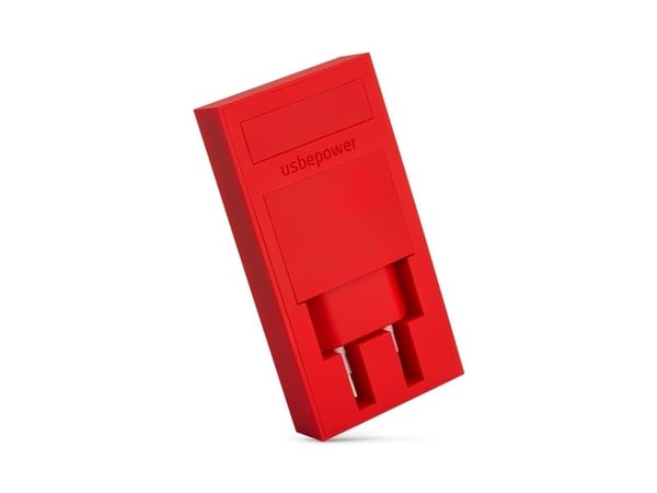 Usbepower Rock Dual USB-A-lader taupe