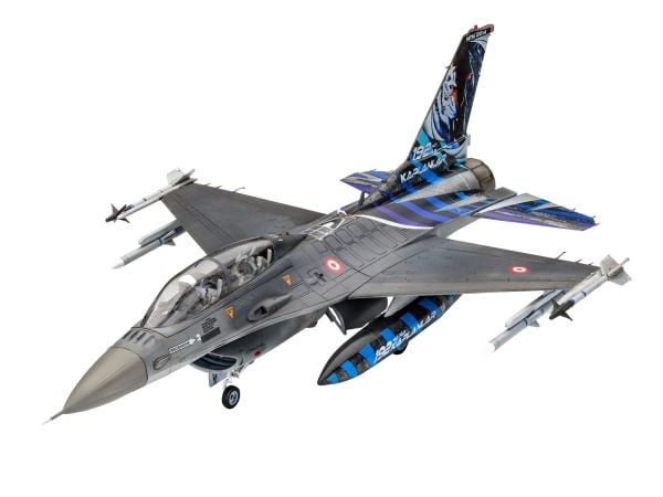 Revell 03844, Fly, Monteringssett, 1:72, F-16D Tigermeet 2014, Alle kjønn, Plast