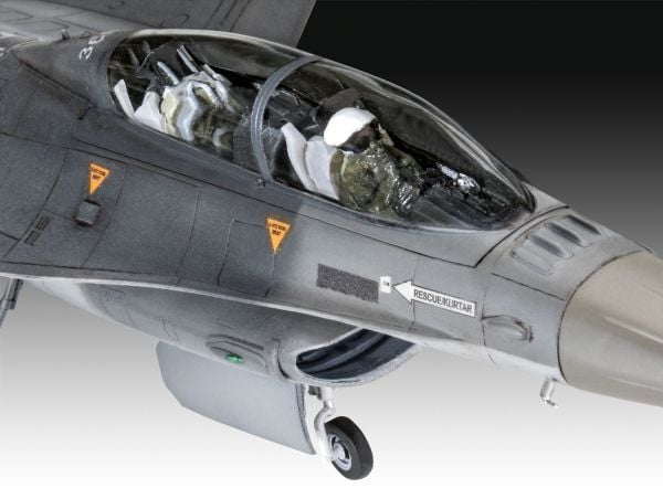 Revell 03844, Fly, Monteringssett, 1:72, F-16D Tigermeet 2014, Alle kjønn, Plast