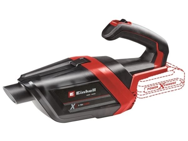 Einhell TE-HV 18/06 Li - Solo, Tørr, Uten pose, 0,6 l, Sort, Rød - SOLO