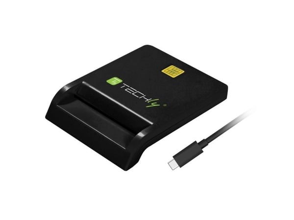Techly I-CARD-CAM-USB2TYC, USB 2.0, 1,5 m, valkoinen
