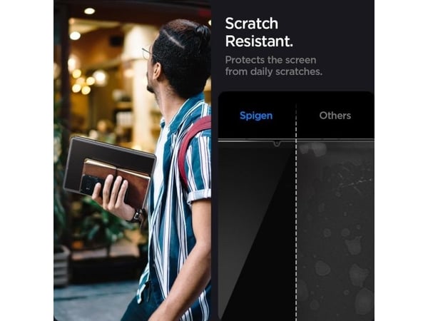 Spigen Glas.Tr Ez Fit Galaxy Tab S7 11.0 T870/T875+ asennuksen karkaistu lasi