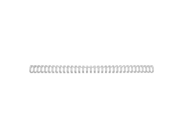 GBC WireBind - 14 mm - 34 ringar - A4 (210 x 297 mm) - 125 ark - silver - 100 stk bindningstråd - för WireBind W20, W25E; Rexel WB606