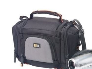 Case Logic Deluxe SLCC2 - Eske for videoopptaker - nylon - svart