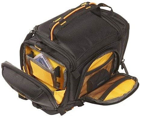 Case Logic Deluxe SLCC2 - Eske for videoopptaker - nylon - svart
