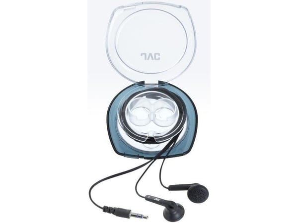 JVC Ear Bud Headphone, Langallinen, 20 - 20000 Hz, Musiikki, 5 g, Kuulokkeet, musta