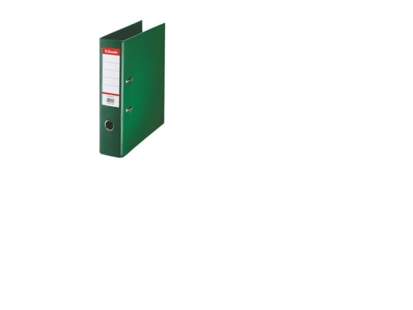 Brevordner Esselte No.1 Power grøn A4 bred