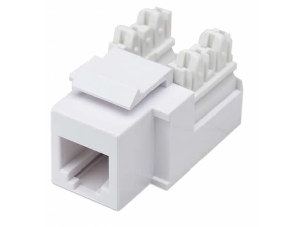 Intellinet 210843, Tasainen, Valkoinen, RJ-11, RJ-12