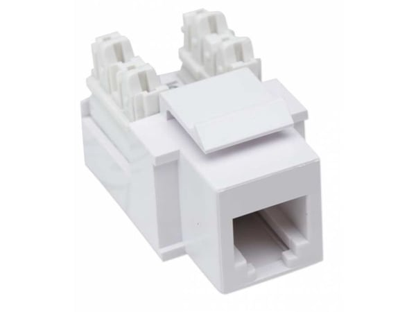 Intellinet 210843, Tasainen, Valkoinen, RJ-11, RJ-12