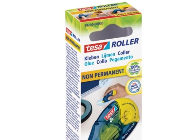 TESA 59200, gul, 14 m, 8,4 mm, etui