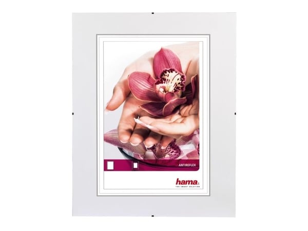 Hama Clip-Fix, Enkel bilderamme, Glass, Gjennomsiktig, 9 x 13 cm, Clip-Fix, Ikke-reflekterende