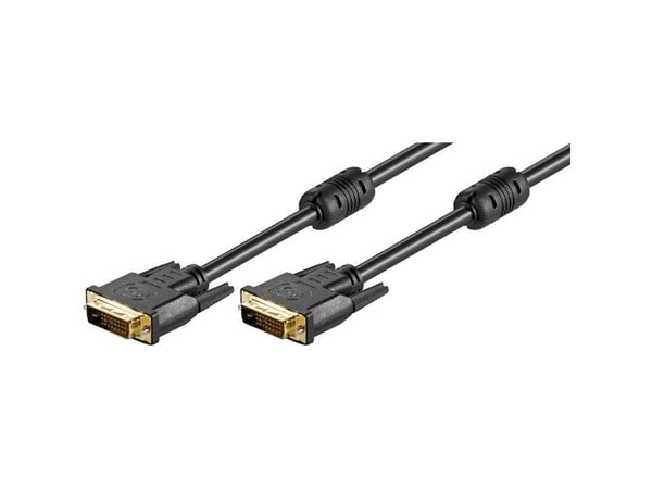 Goobay MMK 110-500 G 24+1 DVI-D 5m, 5 m, DVI-D, DVI-D, DVI-D, musta, uros/naaras