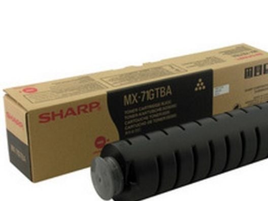 Sharp MX71GTBA - Svart - original - tonerpatron - for Sharp MX-6201N, MX-7001N