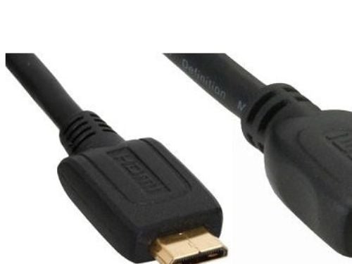 InLine HDMI - mini HDMI M-M 1m, 1 m, HDMI-tyyppi A (vakio), HDMI Type C (Mini), Musta