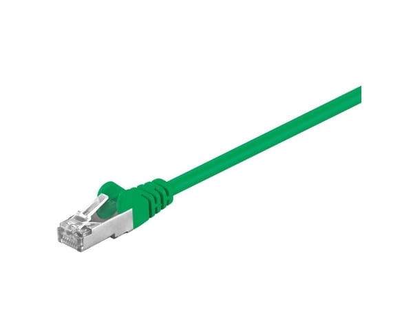 Goobay CAT 5e, 3m, 3 m, Cat5e, SF/UTP (S-FTP), RJ-45, RJ-45, Grønn