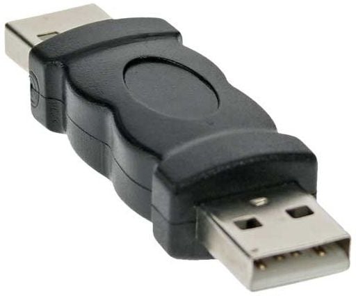 InLine 4043718014118, USB 2.0, USB 2.0, Han/han, Sort