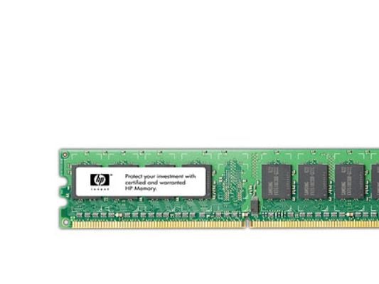 HP - DDR2 - modul - 2 GB - DIMM 240-pin - 667 MHz / PC2-5300 - CL5 - ikke-bufret - ikke-ECC