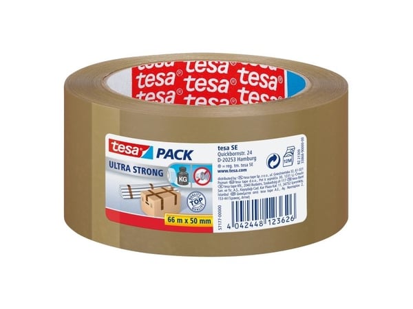 TESA 57177, PVC-muovi, 66 m, 50 mm, 1 kpl