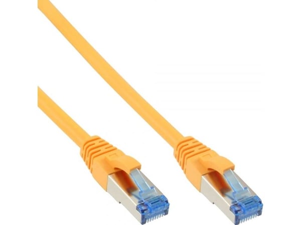 InLine 76802Y, 2 m, Cat6a, S/FTP (S-STP), RJ-45, RJ-45, Gult