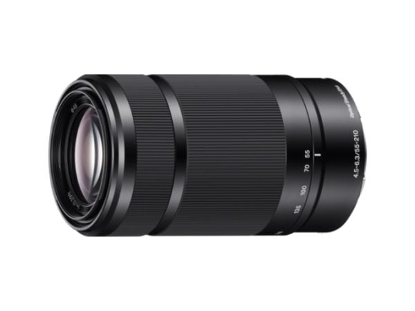 Sony SEL55210 - Telezoomobjektiv - 55 mm - 210 mm - f/4.5-6.3 OSS - Sony E-mount - för Cinema Line; a VLOGCAM; a1; a1 II; a6700; a7 IV; a7 V; a7C; ...