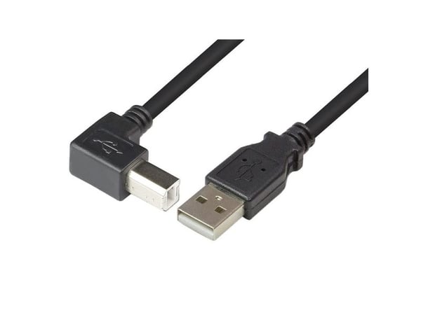 Techly ICOC-U-AB-10-ANG, 1 m, USB A, USB B, USB 2.0, 480 Mbit/s, Lajittelu