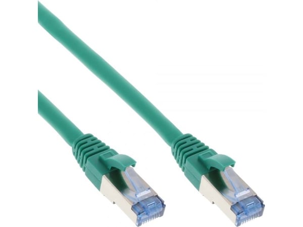 InLine 4043718088706, 10 m, Cat6a, S/FTP (S-STP), RJ-45, RJ-45, Grønn