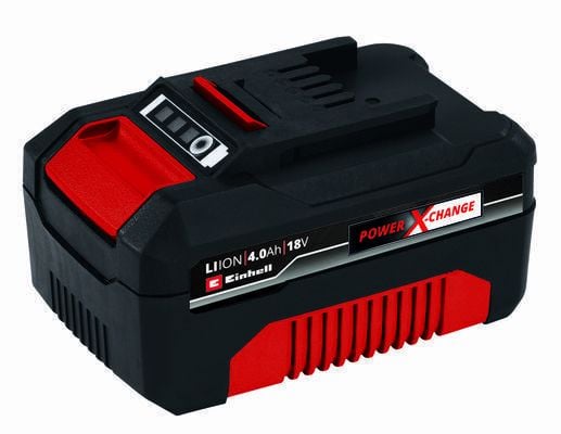 Einhell 4511396, Batteri, Lithium-Ion (Li-Ion), 4 Ah, 18 V, Einhell, Svart, Rød