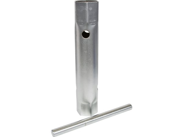 KS Tools 518.0886, Tennpluggnøkkel, 1 stykker, Kromfarget, Kromvanadiumstål, ISO 1085, DIN 896, ISO 2236, 24 cm