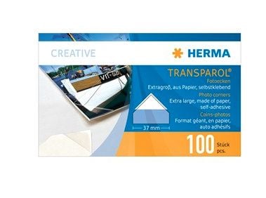 HERMA Transparol - Monteringshjørne x 100