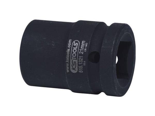 KS Tools 515.1321, Kraftpipe, Sort, 1 hoder, 3/4", Metrisk, 21 mm