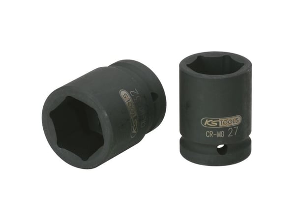 KS Tools 515.1346, Kraftpipe, Sort, 1 hoder, 3/4", Metrisk, 46 mm