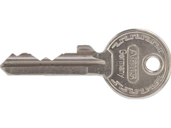 ABUS 05584, Diskus, Nøkkellås, Bruk bare én nøkkel, Garage, Port, Rustfritt stål, 6 cm