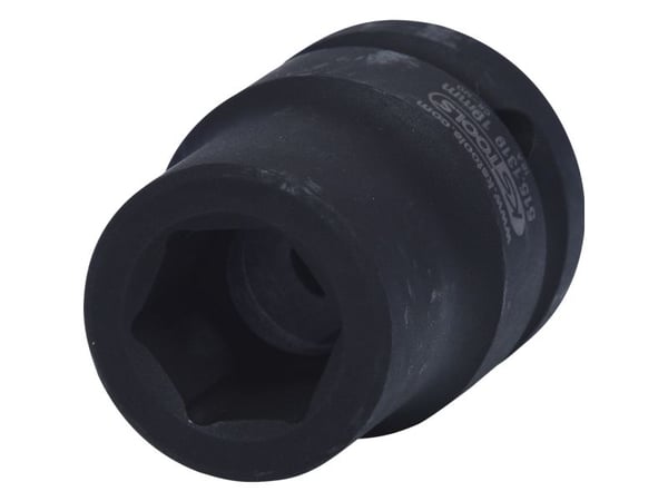 KS To-s 515.1319, Power top, Musta, 1 pää(t), 3/4", metrinen, 19 mm