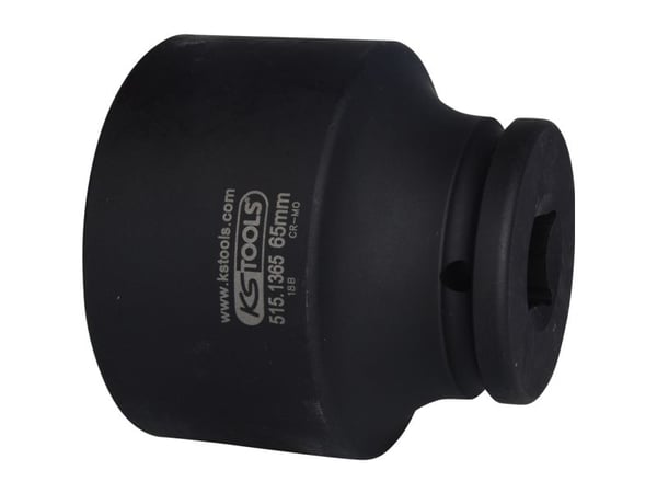 KS Tools 515.1365, Kraftpipe, Sort, 1 hoder, 3/4", Metrisk, 65 mm
