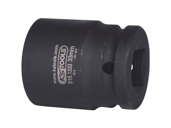 KS Tools 515.1333, Kraftpipe, Sort, 1 hoder, 3/4", Metrisk, 33 mm