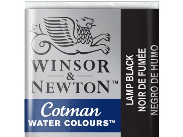 Winsor & Newton Cotman Watercolours, Svart, 1 stykker