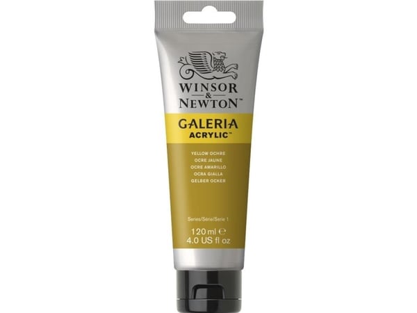 Galeria akryl 120 ml gul oker 744