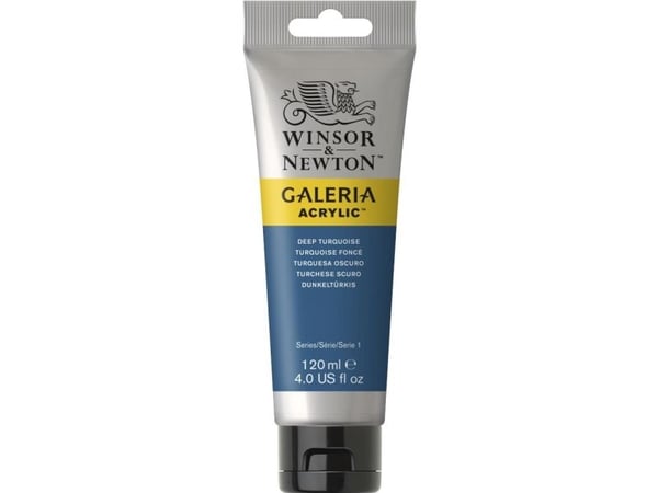 Galeria Akryyli 120Ml Syvä turkoosi 232