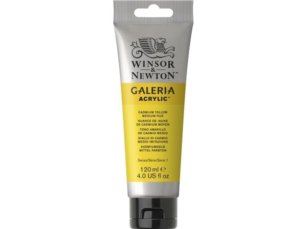 Winsor & Newton Galeria, 120 ml, Gult, Rør