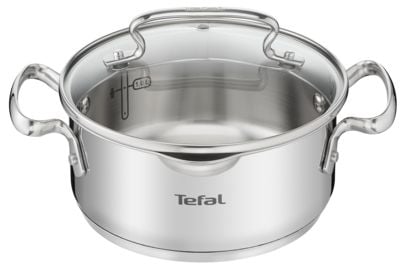 Tefal Duetto+ 18 cm sølvgryte