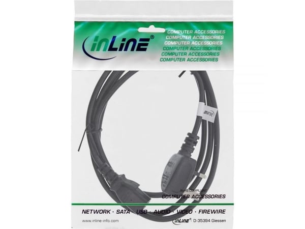 InLine 4043718022748, 1,8 m, BS 1363, C13 liitin, 250 V, 7 A