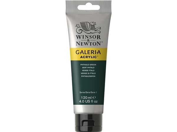 Winsor & Newton Galeria, 120 ml, Grønn, Rør