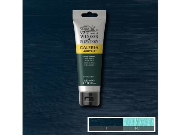 Winsor & Newton Galeria, 120 ml, Grønn, Rør
