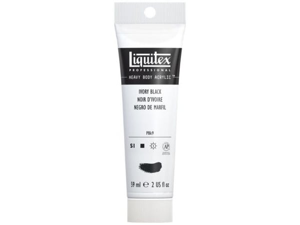 Liquitex 94376921755, Musta, Akryylimaali, Nestemäinen, 59 ml, 1 kpl
