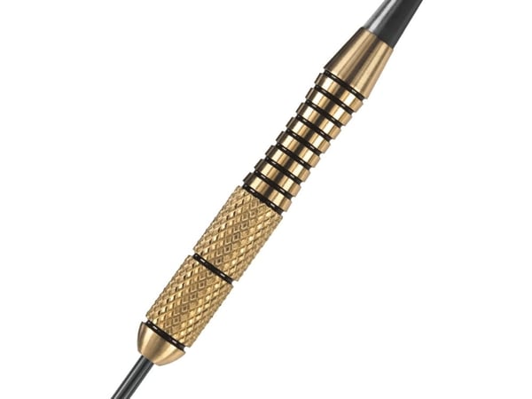 Harrows Darts Matrix, Stålspets, Svart, Guld, Orange, Vuxna, mässing, 20 g, 5,7 cm