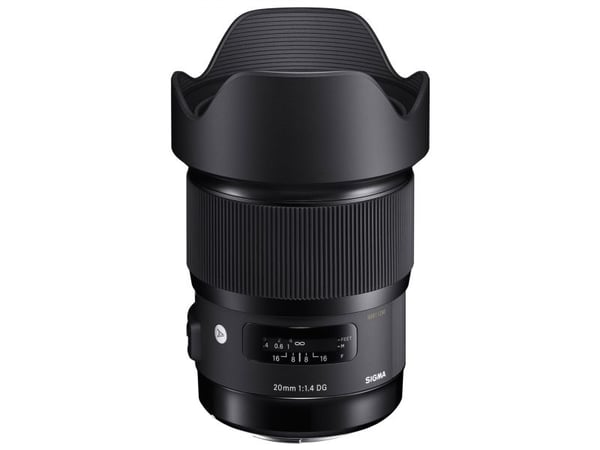 Sigma 20mm F1.4 DG HSM A, vidvinkelobjektiv, 15/11, Leica L, autofokus
