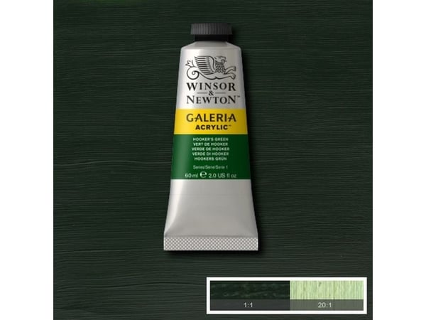 Galeria akrylrør 60 ml Hookers Green 311
